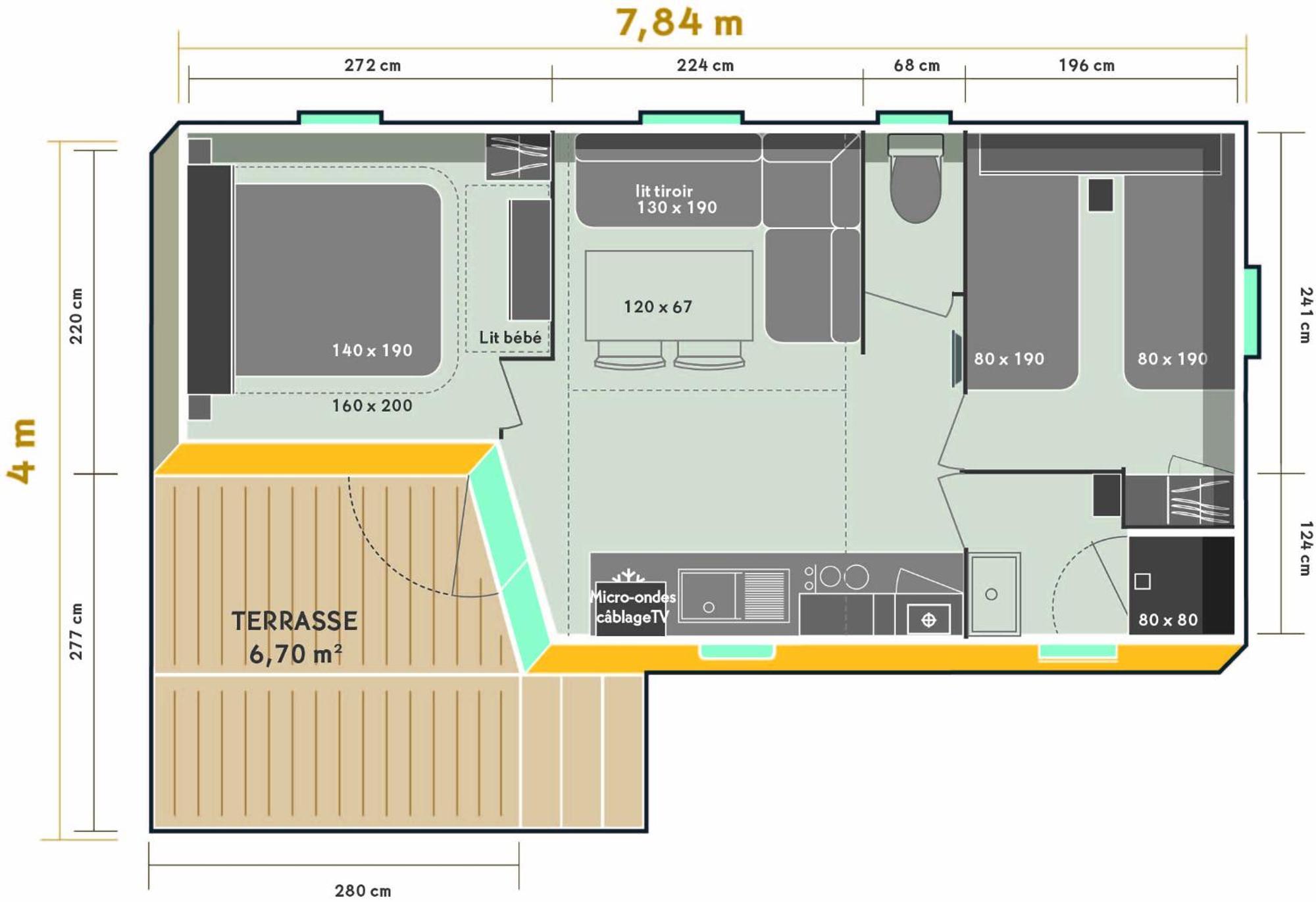 Camping Fleur D'Oleron 奥雷龙圣皮耶尔 外观 照片