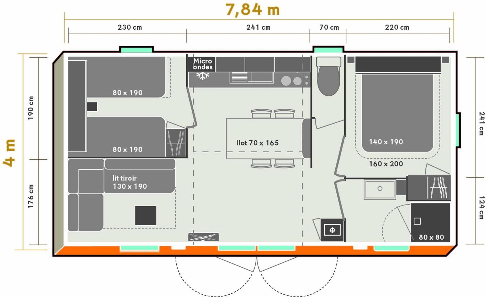 Camping Fleur D'Oleron 奥雷龙圣皮耶尔 外观 照片